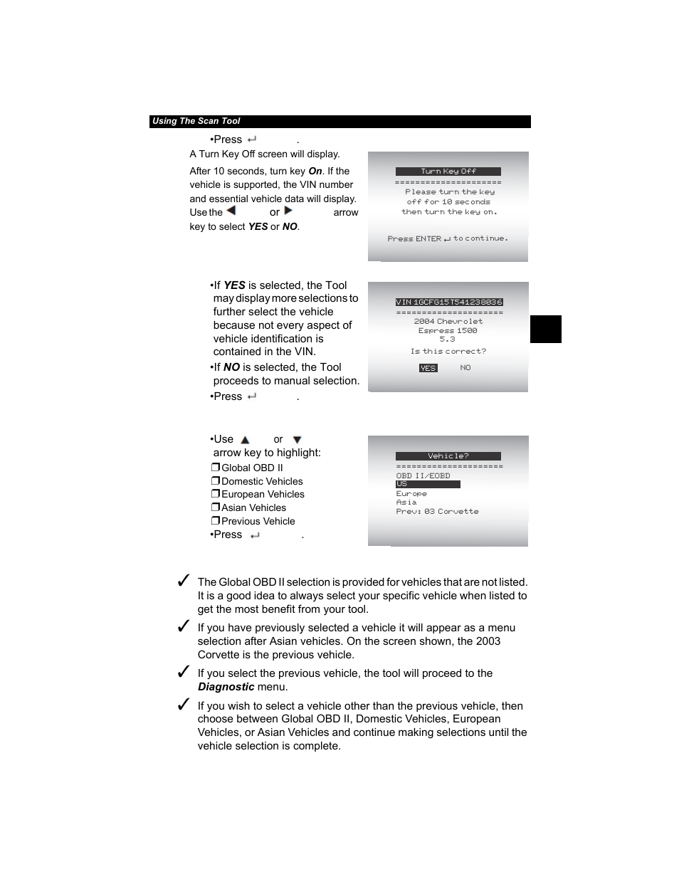 Actron AutoScanner® Plus CP9580A User Manual | Page 49 / 126