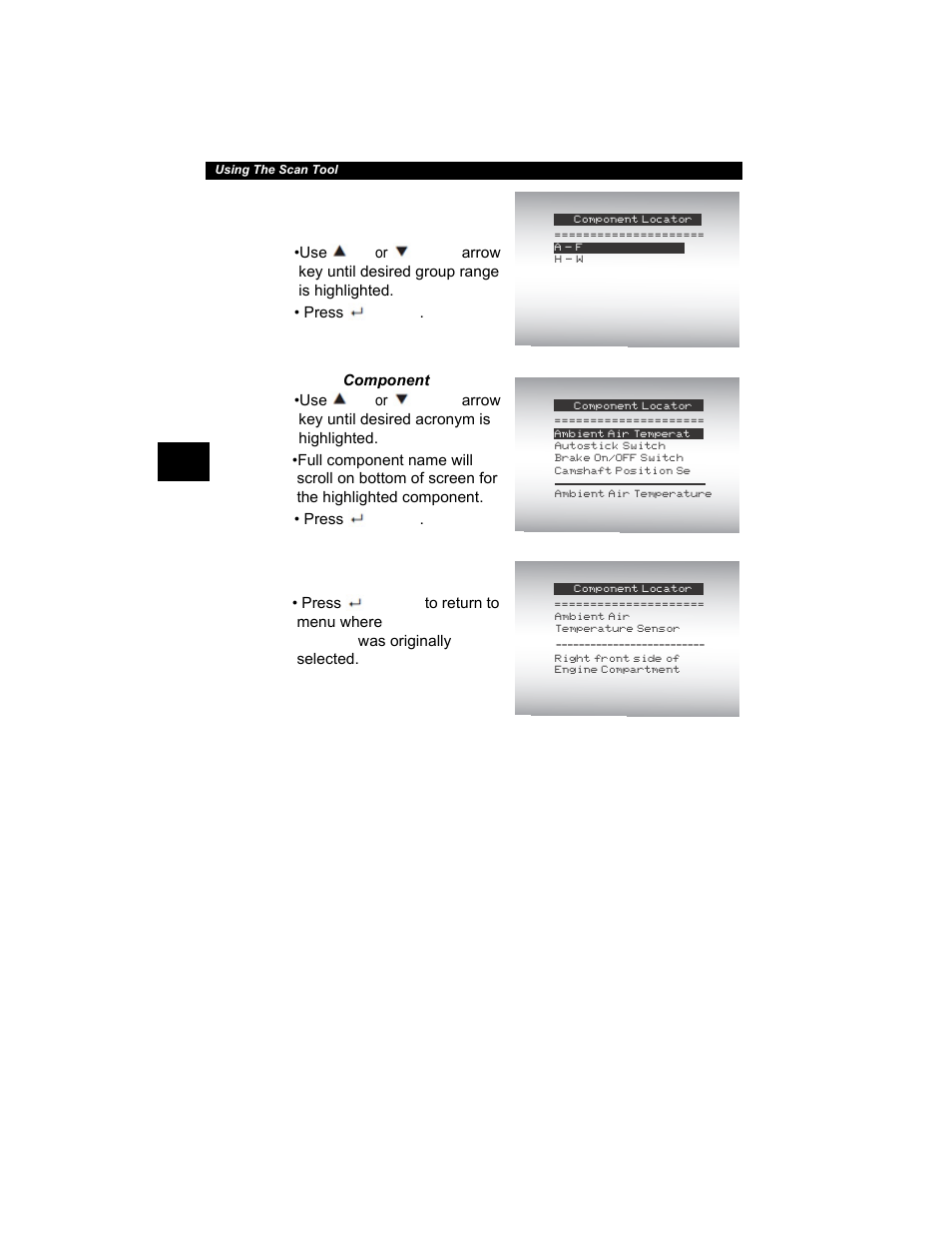 Actron AutoScanner® Plus CP9580A User Manual | Page 56 / 126