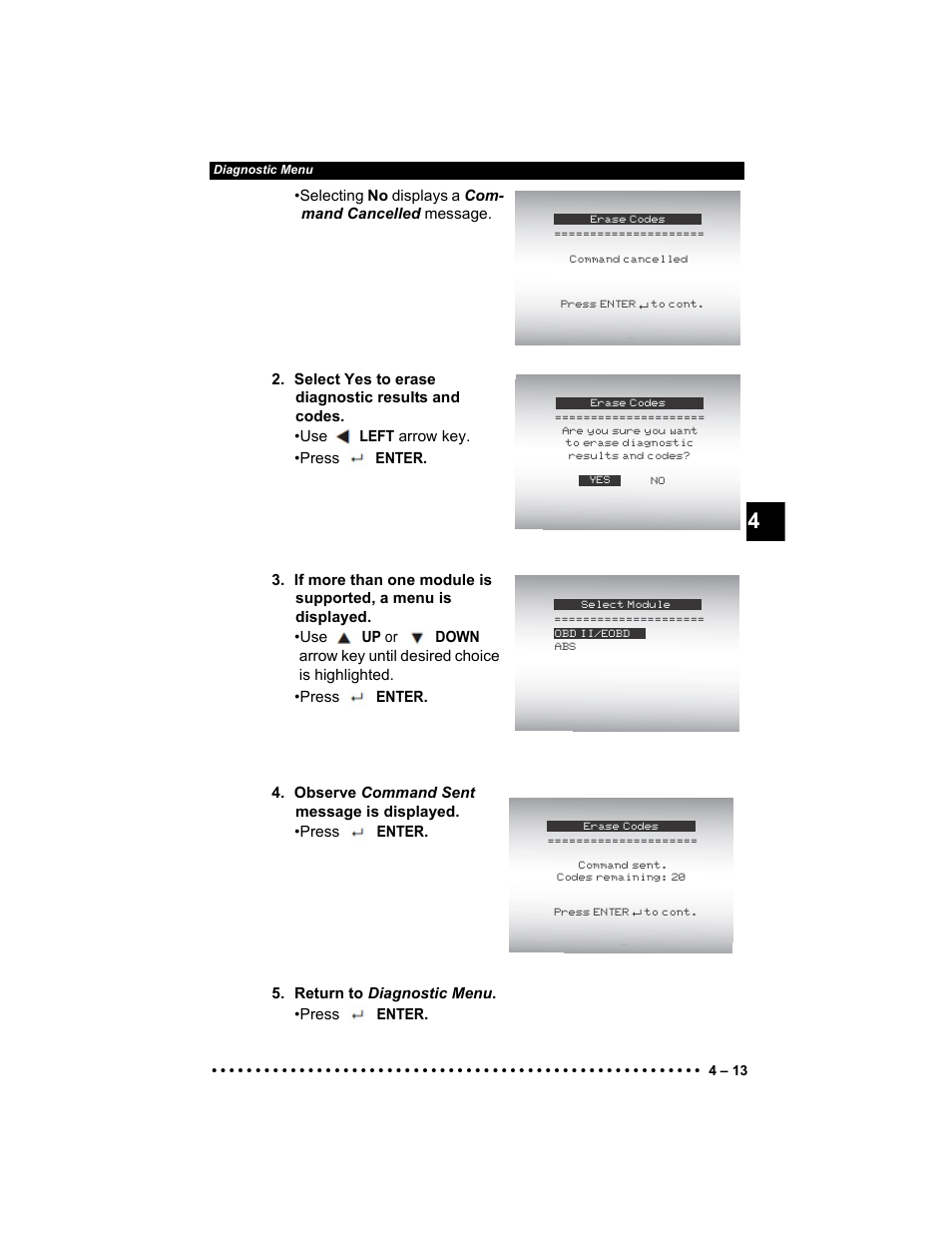 Actron AutoScanner® Plus CP9580A User Manual | Page 69 / 126
