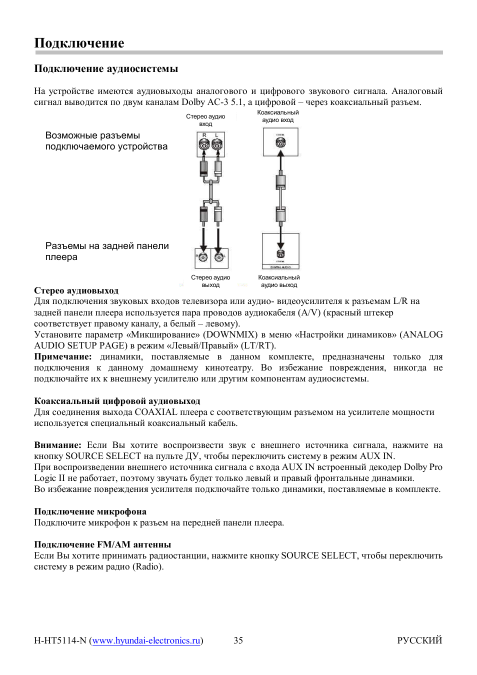 Hyundai H-HT5114-N User Manual | Page 10 / 26