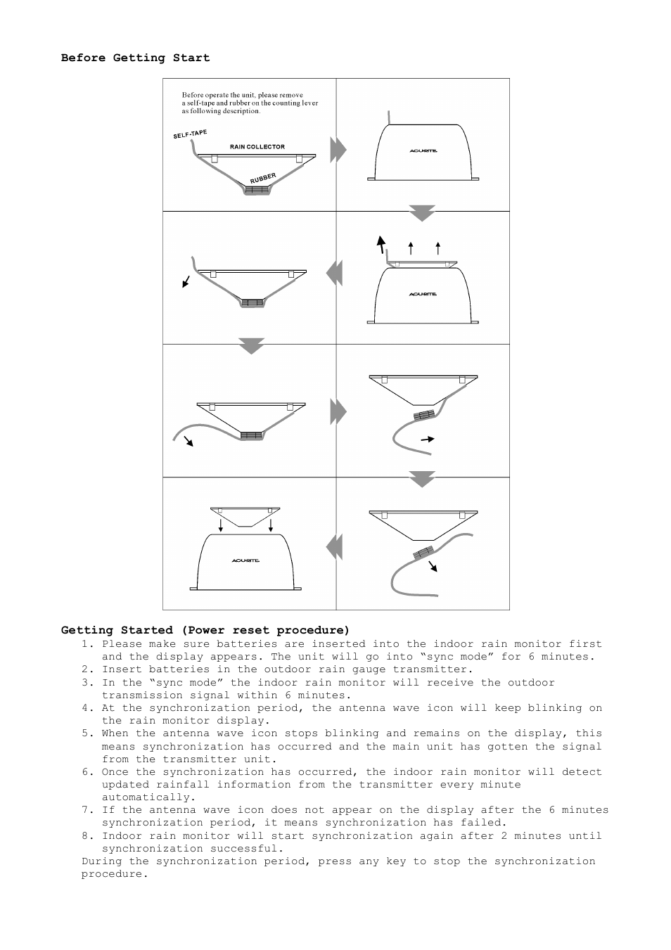 AcuRite 00896 Rain Gauge User Manual | Page 3 / 5