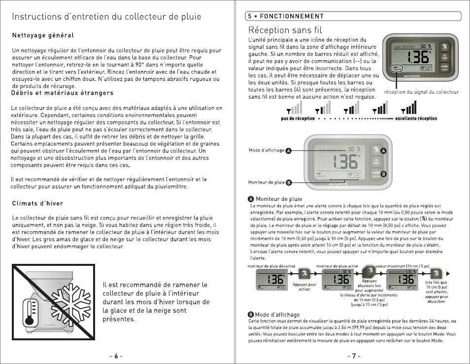 00614 - inst07 fr.pg14.pdf | AcuRite 00614 Rain Gauge User Manual | Page 14 / 16