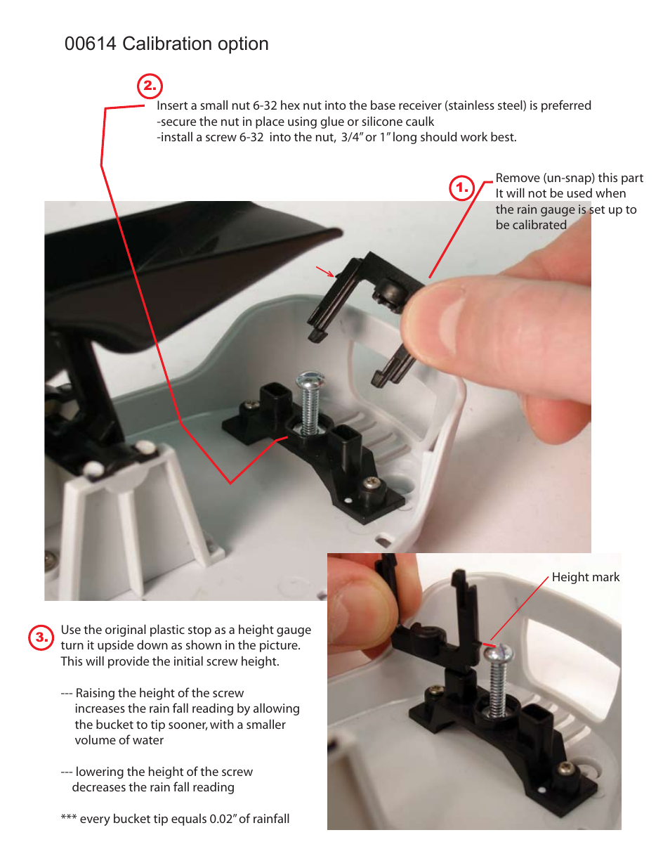 AcuRite 00614 Rain Gauge User Manual | Page 16 / 16