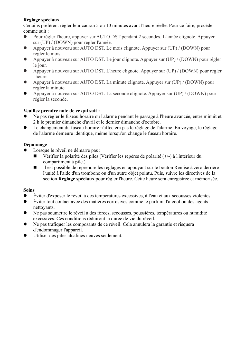 AcuRite 13007 Alarm Clock User Manual | Page 11 / 12