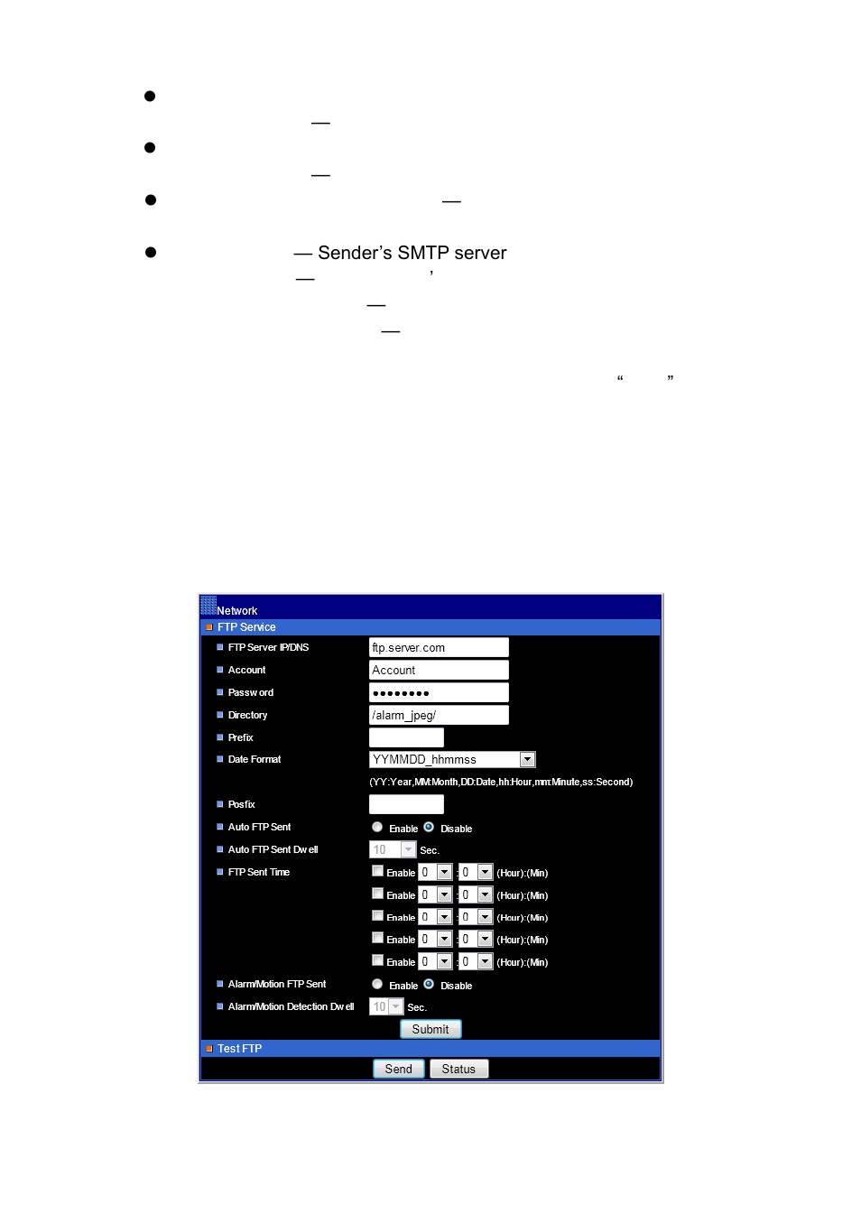 Chapter 3-4-5 ftp service | Acumen AiP-T53N User Manual | Page 22 / 38
