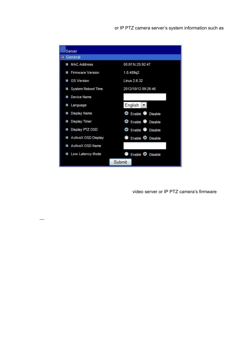 Chapter 3-3-1 server settings | Acumen AiP-Y14D User Manual | Page 11 / 31