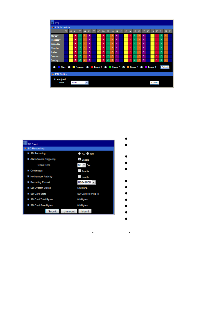 Chapter 3-7 sd card recording, Chapter 3-7-1. sd card recording setting | Acumen AiP-Y14D User Manual | Page 24 / 31