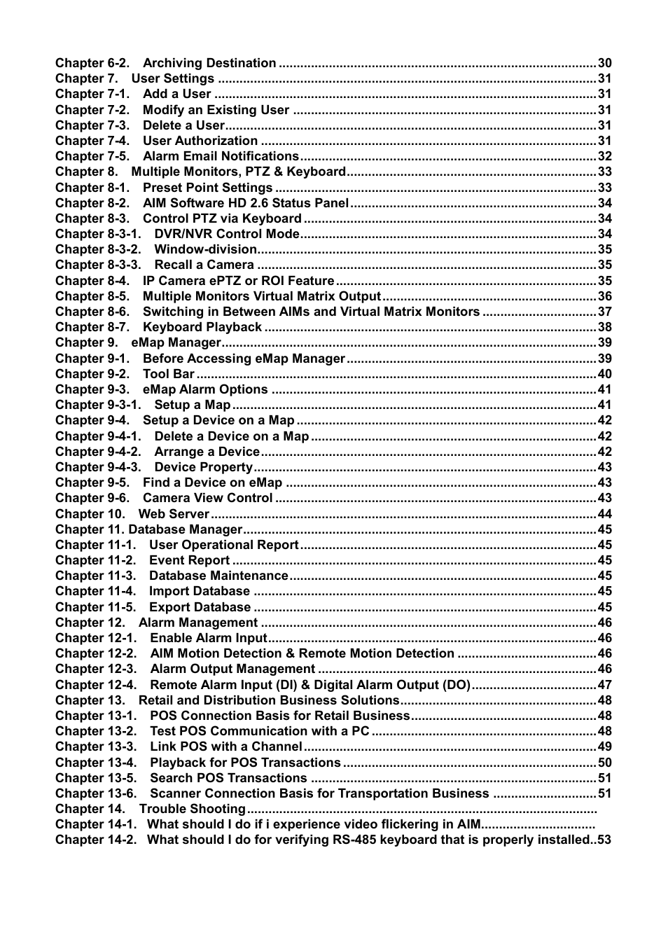Acumen AiM 108CH User Manual | Page 2 / 58