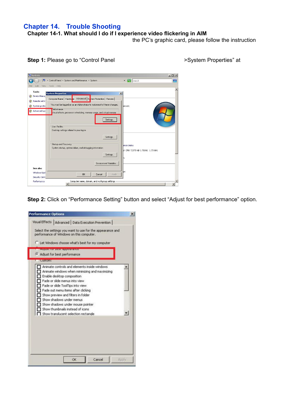 Acumen AiM 108CH User Manual | Page 52 / 58