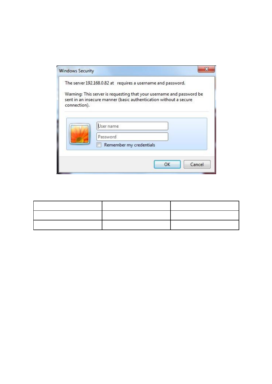 Chapter 2-4 login | Acumen AiP-P53N(45Y2B) User Manual | Page 10 / 38