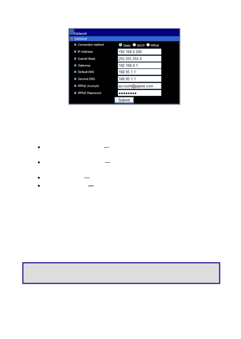 Chapter 3-4-2 dhcp setting, Chapter 3-4-3 http & rtsp service | Acumen AiP-P53N(45Y2B) User Manual | Page 20 / 38