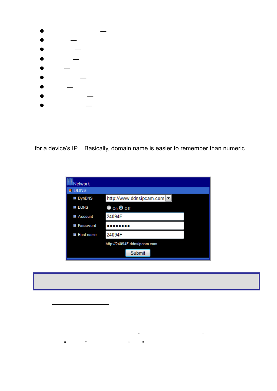 Chapter 3-4-6 ddns settings | Acumen AiP-P53N(45Y2B) User Manual | Page 23 / 38