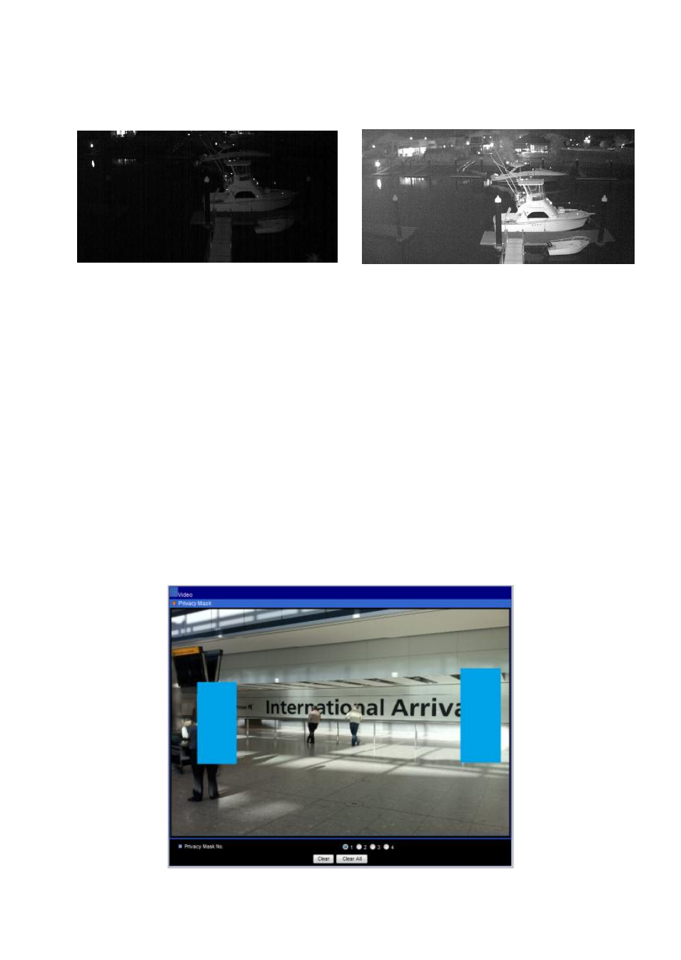 Chapter 3-5-4 moonlight function, Chapter 3-5-5 privacy mask | Acumen AiP-P53N(45Y2B) User Manual | Page 27 / 38