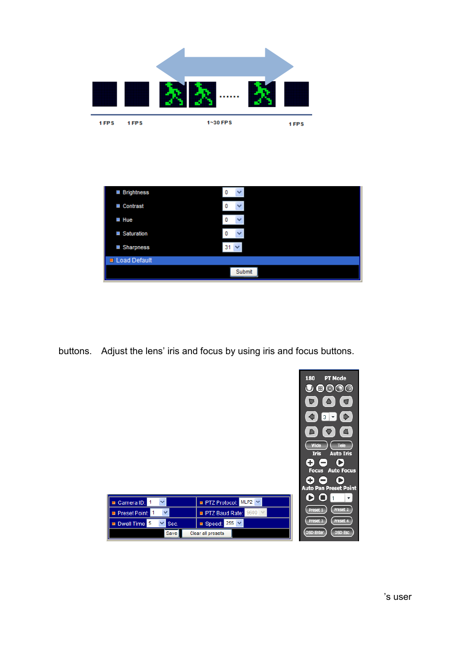 Chapter 3-5-3 video quality, Chapter 3-6 ptz settings, Chapter 3-6-1 ptz advanced settings | Acumen AiP-I04Z User Manual | Page 22 / 33