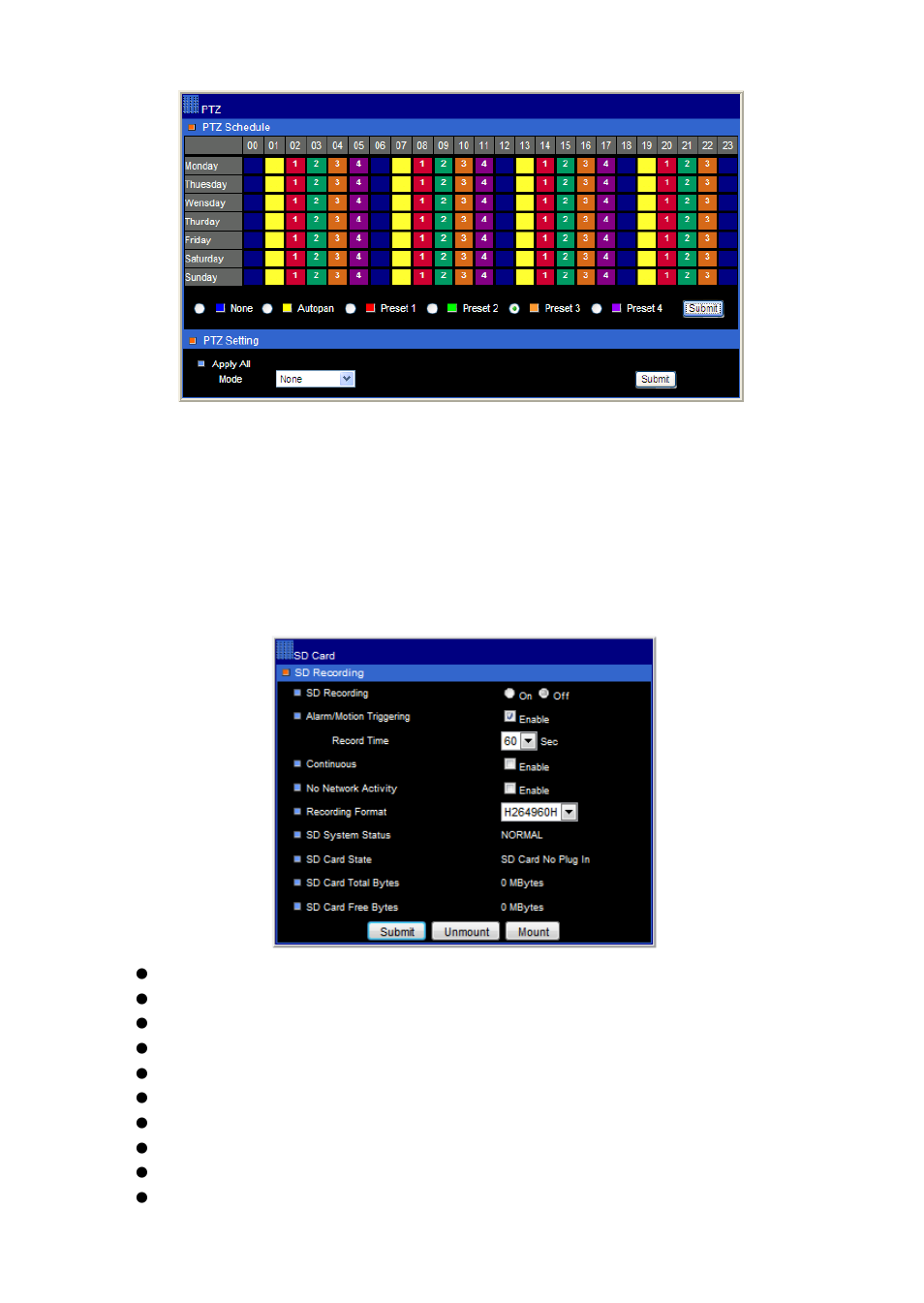 Chapter 3-7 sd card recording, Chapter 3-7-1 sd card recording setting | Acumen AiP-I04Z User Manual | Page 24 / 33