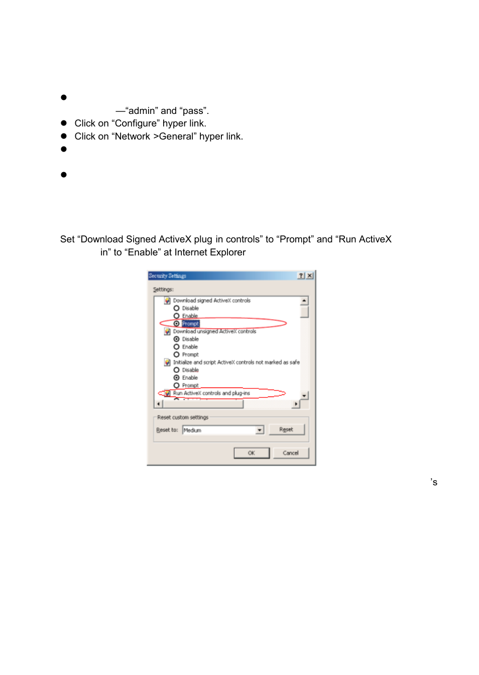 Chapter 2-4 login | Acumen AiP-I04Z User Manual | Page 8 / 33