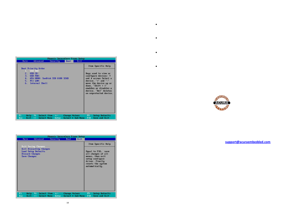 Acura Embedded AcuTab-M7 User Manual | Page 10 / 10