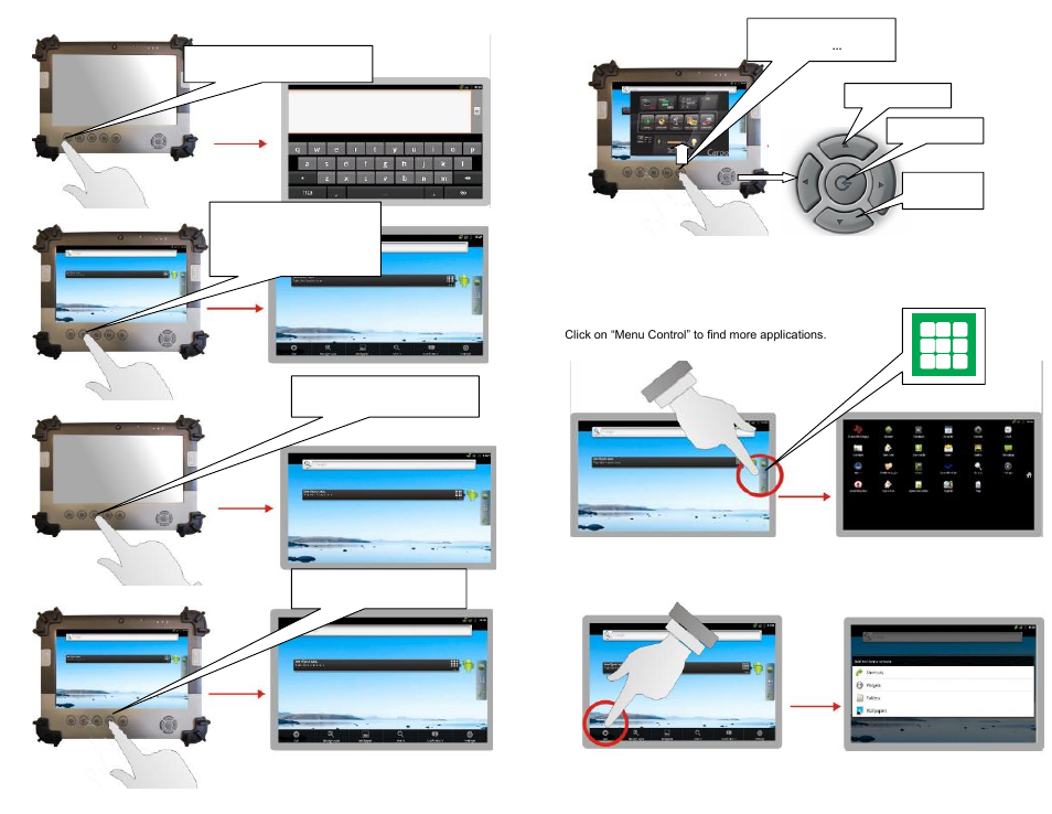 Application control of android os | Acura Embedded AcuTab-A User Manual | Page 5 / 8