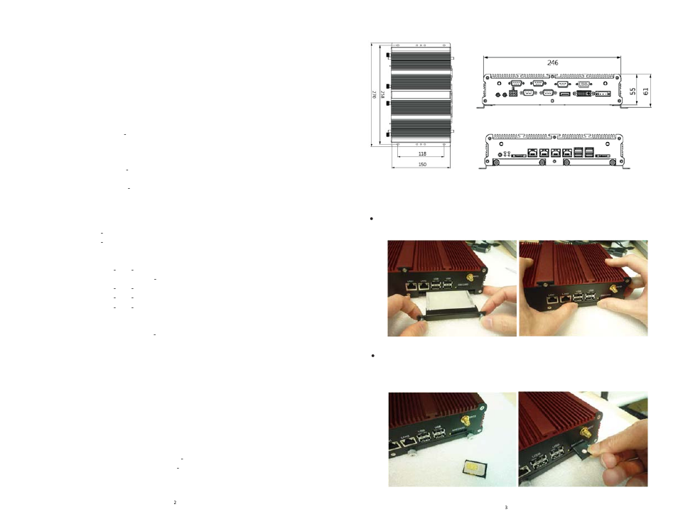 System installation | Acura Embedded PowerBrick 5.0 User Manual | Page 2 / 4