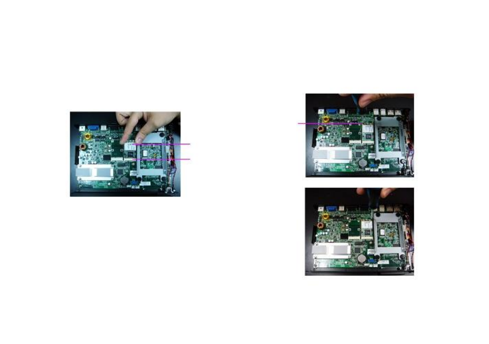 Installing the full-size mini pcie module | Acura Embedded AcuPanel 19 User Manual | Page 52 / 89