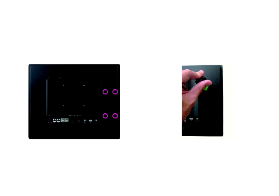Installing the power adapter bracket | Acura Embedded AcuPanel 19 User Manual | Page 61 / 89
