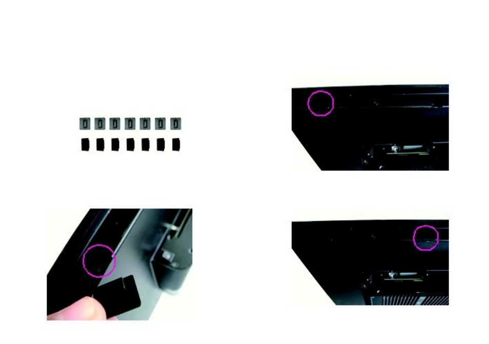 Placing panel mount hole blocks | Acura Embedded AcuPanel 17 User Manual | Page 60 / 89