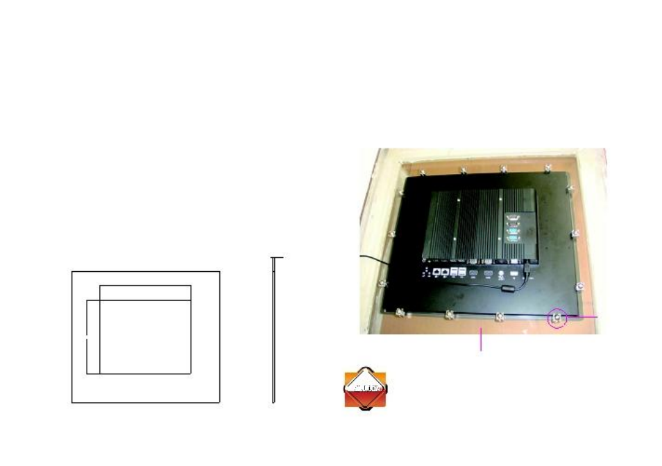 Panel mounting | Acura Embedded AcuPanel 17 User Manual | Page 65 / 89