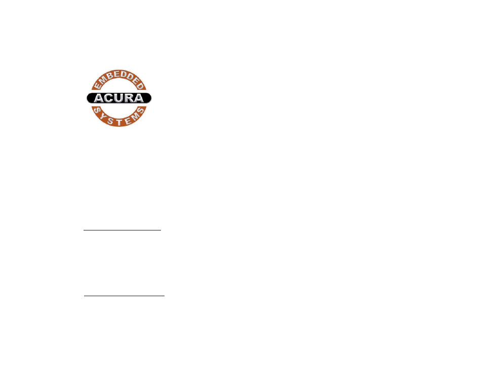 Technical support | Acura Embedded AcuBrite 15″-Nav User Manual | Page 6 / 6