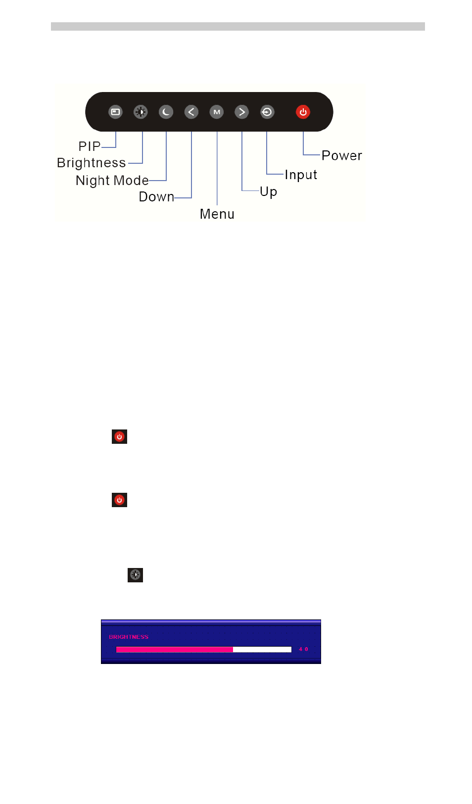 0 osd operations | Acura Embedded AcuBrite 21″-Nav User Manual | Page 26 / 40