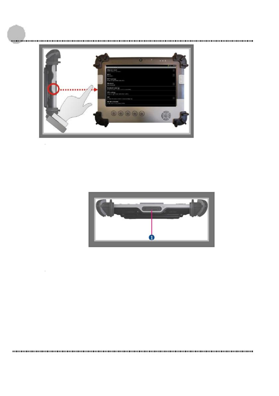 2 . preparing for installation, The bottom side of the acutab-a | Acura Embedded AcuTab-A User Manual | Page 34 / 59