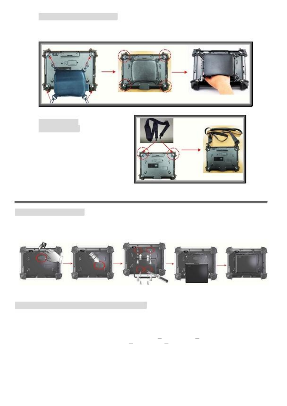 Installing external module pack (optional) | Acura Embedded AcuTab-W User Manual | Page 3 / 4