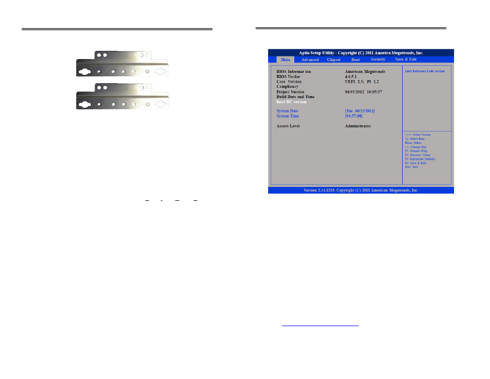 Bios setup, Operating systems, Application software | Acura Embedded PowerBrick ATOM User Manual | Page 3 / 4