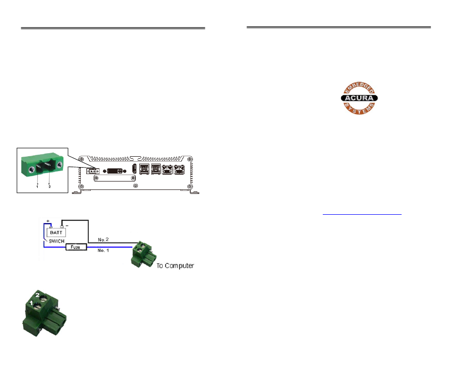 Make sure monitor power led on or blinking | Acura Embedded PowerBrick ATOM User Manual | Page 4 / 4