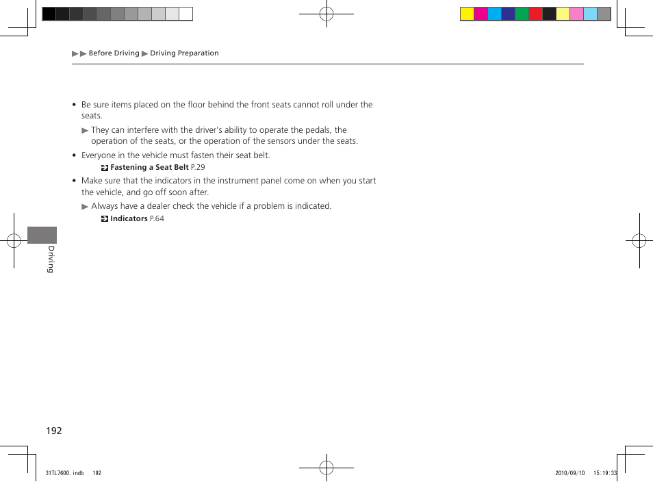 Acura 2011 TSX Sport Wagon User Manual | Page 194 / 323