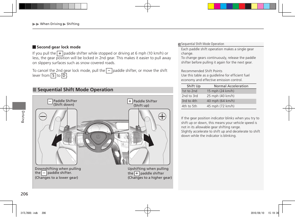 Acura 2011 TSX Sport Wagon User Manual | Page 208 / 323