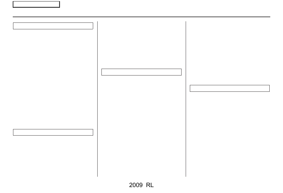 Index | Acura 2009 RL Navigation User Manual | Page 168 / 173