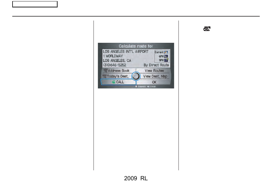 Getting started, 2009 rl | Acura 2009 RL Navigation User Manual | Page 18 / 173