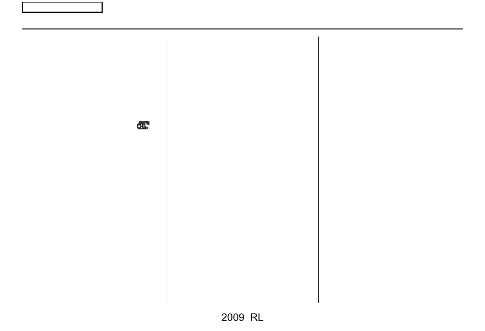 Getting started, 2009 rl | Acura 2009 RL Navigation User Manual | Page 19 / 173