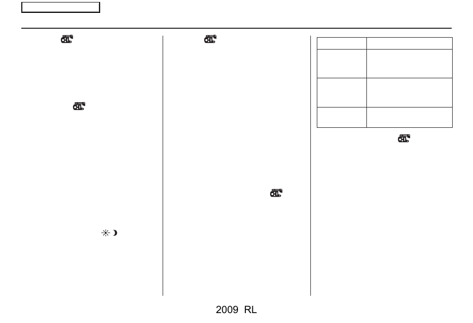 System setup, 2009 rl | Acura 2009 RL Navigation User Manual | Page 93 / 173