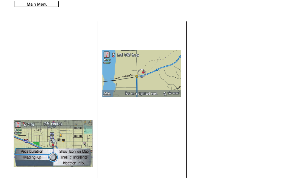 Driving to your destination, 2010 rdx | Acura 2010 RDX Navigation User Manual | Page 69 / 175