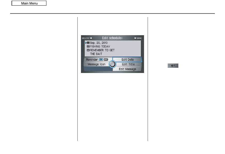 Information features, 2010 rdx | Acura 2010 RDX Navigation User Manual | Page 85 / 175