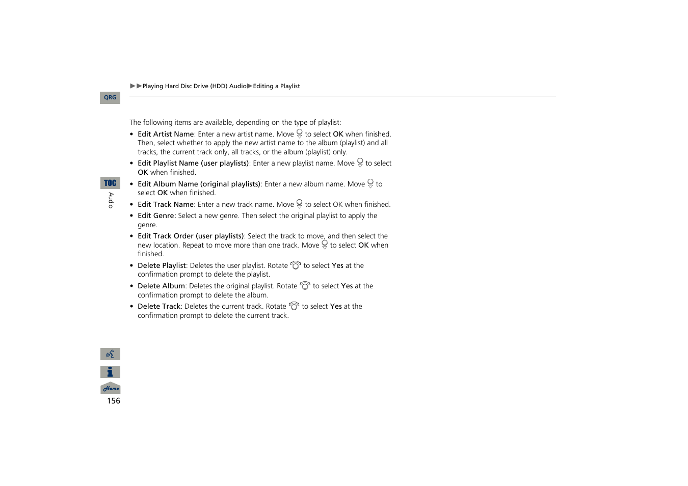 Acura 2013 TSX Navigation User Manual | Page 157 / 252