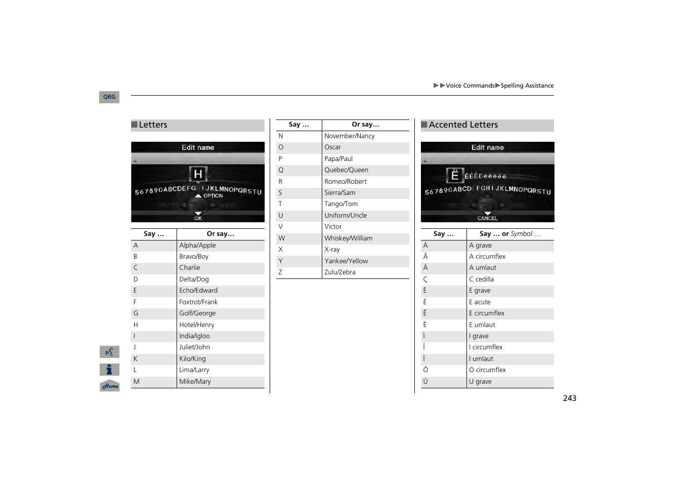 Acura 2013 TSX Navigation User Manual | Page 244 / 252