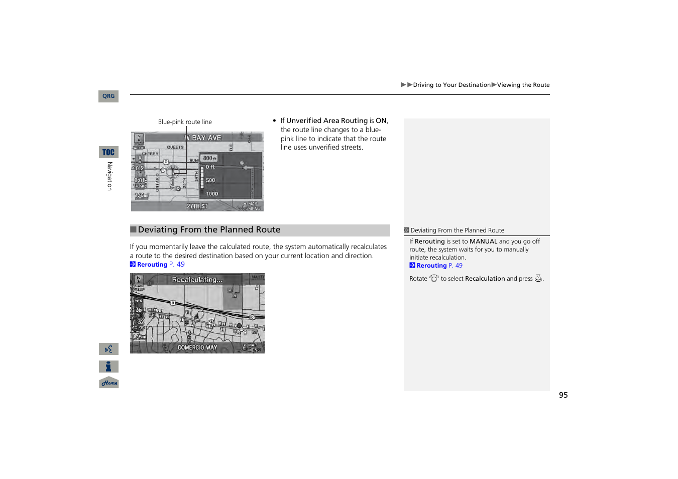 Acura 2013 TSX Navigation User Manual | Page 96 / 252