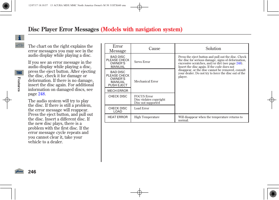 2013 mdx | Acura 2013 MDX User Manual | Page 251 / 616