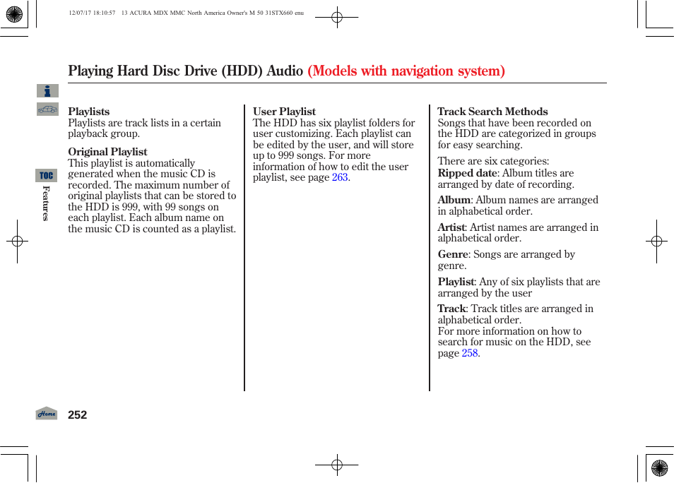 Acura 2013 MDX User Manual | Page 257 / 616