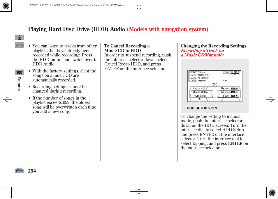 2013 mdx | Acura 2013 MDX User Manual | Page 259 / 616