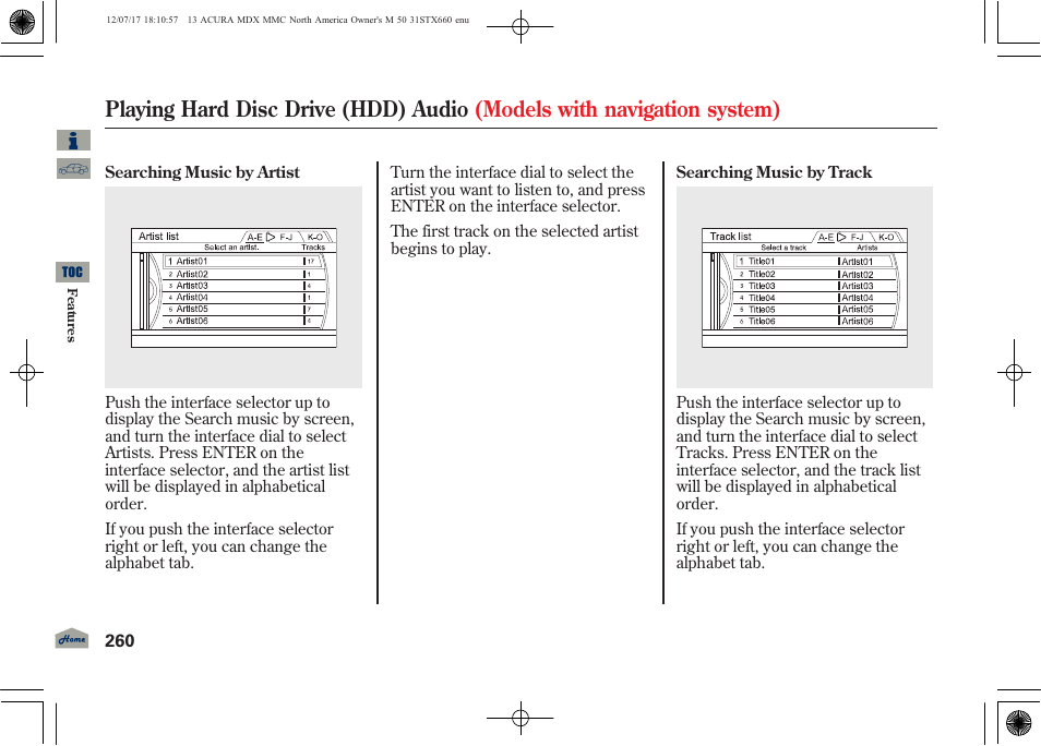 Acura 2013 MDX User Manual | Page 265 / 616