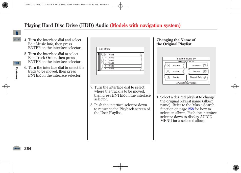 Acura 2013 MDX User Manual | Page 269 / 616