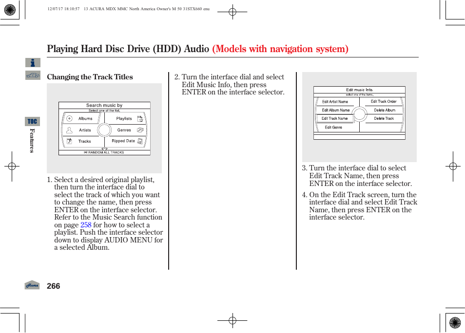 Acura 2013 MDX User Manual | Page 271 / 616